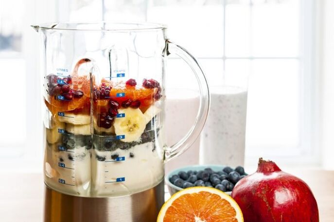 Preparing a berry-fruit cocktail to increase potency in a short time